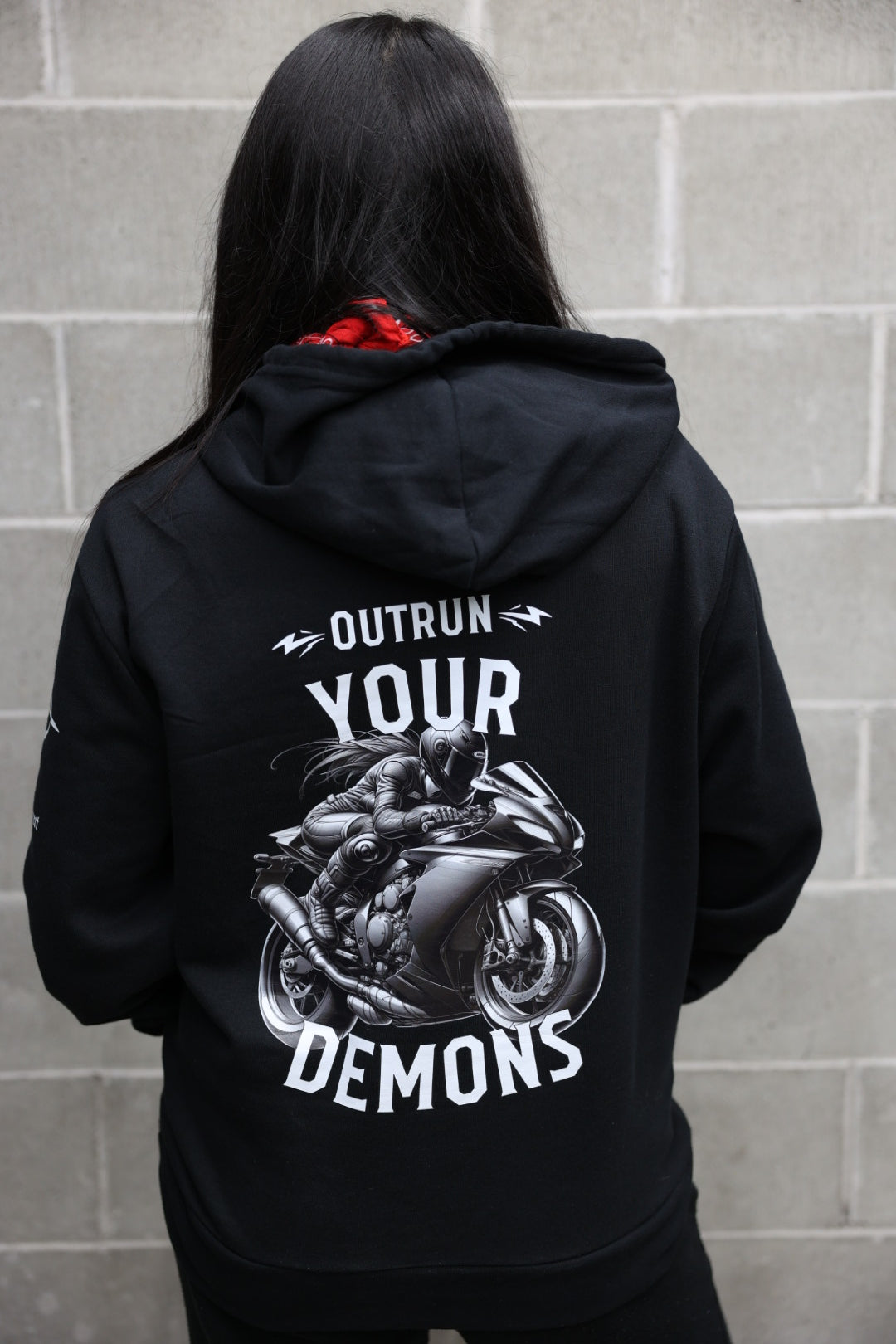 Outrun Your Demons Hoodie (Womens)