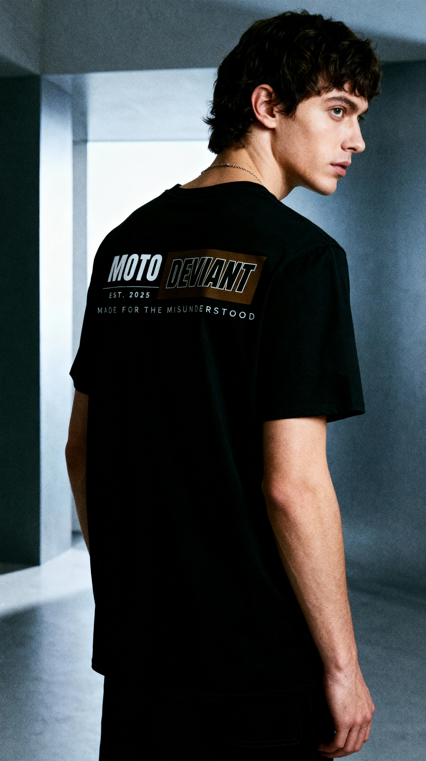 Moto Deviant I T-Shirt - Stealth Edition