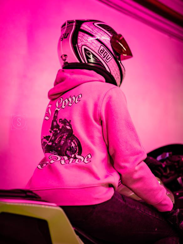 I Love To Ride Hoodie