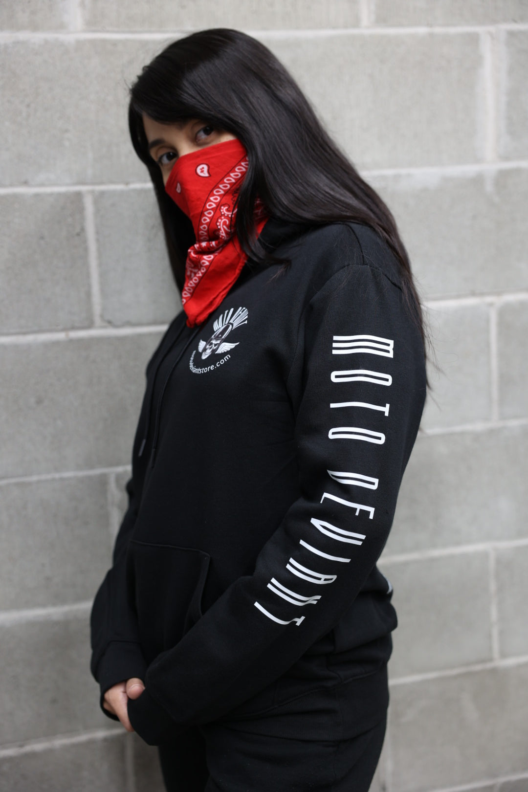 Black Dahlia III Hoodie