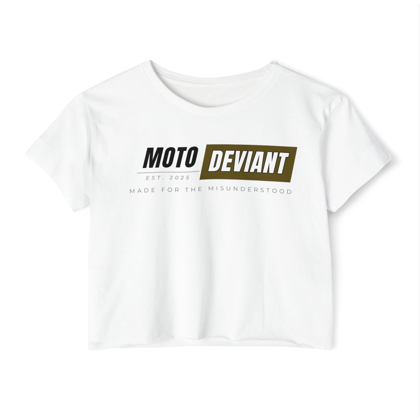 Moto Deviant I Cropped Shirt - Stealth Edition
