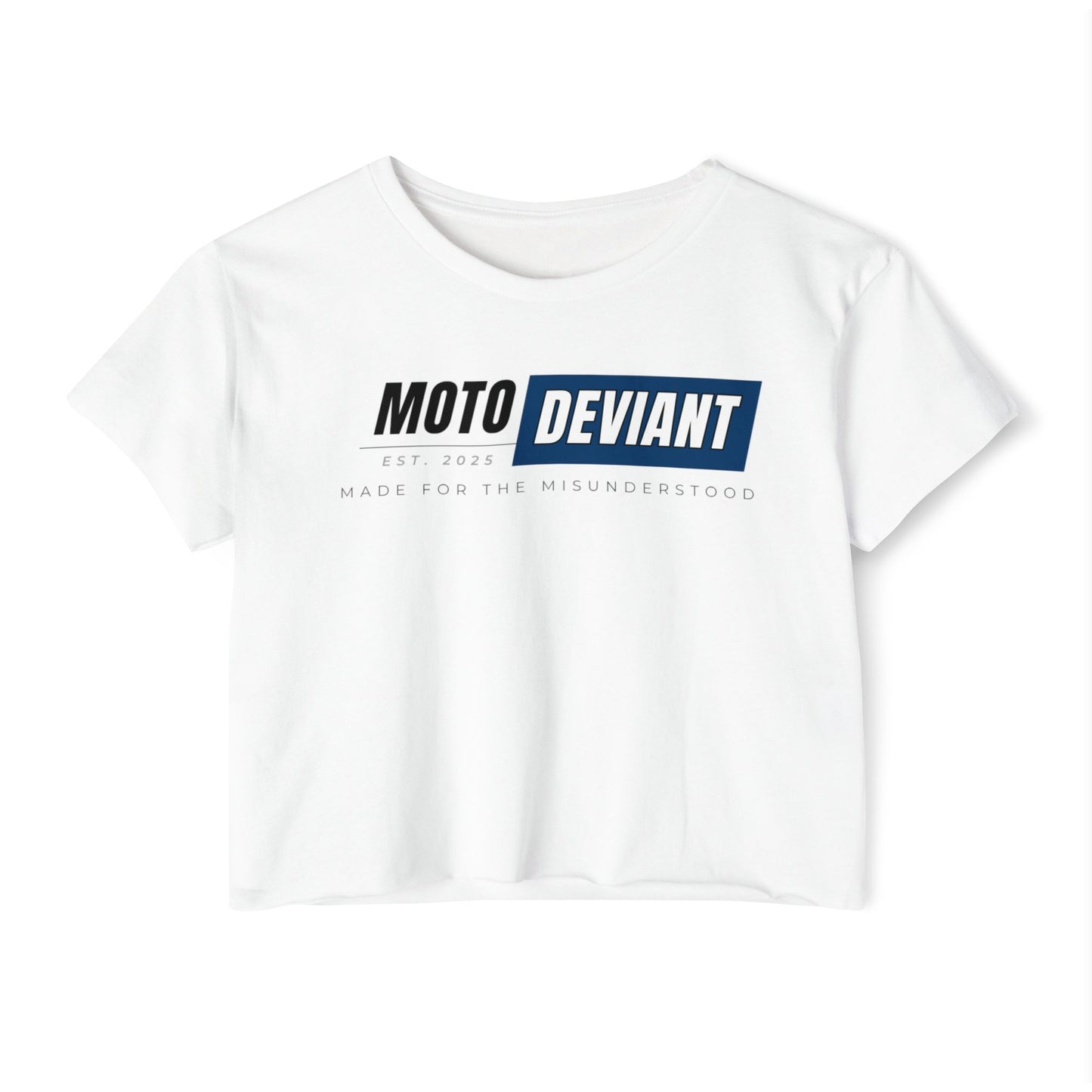 Moto Deviant I Cropped Shirt - Stealth Edition