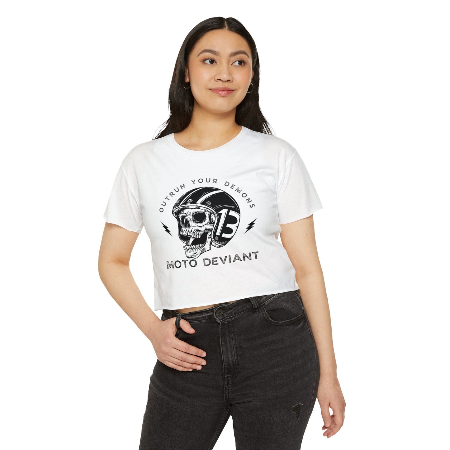 Moto Deviant I Cropped Shirt