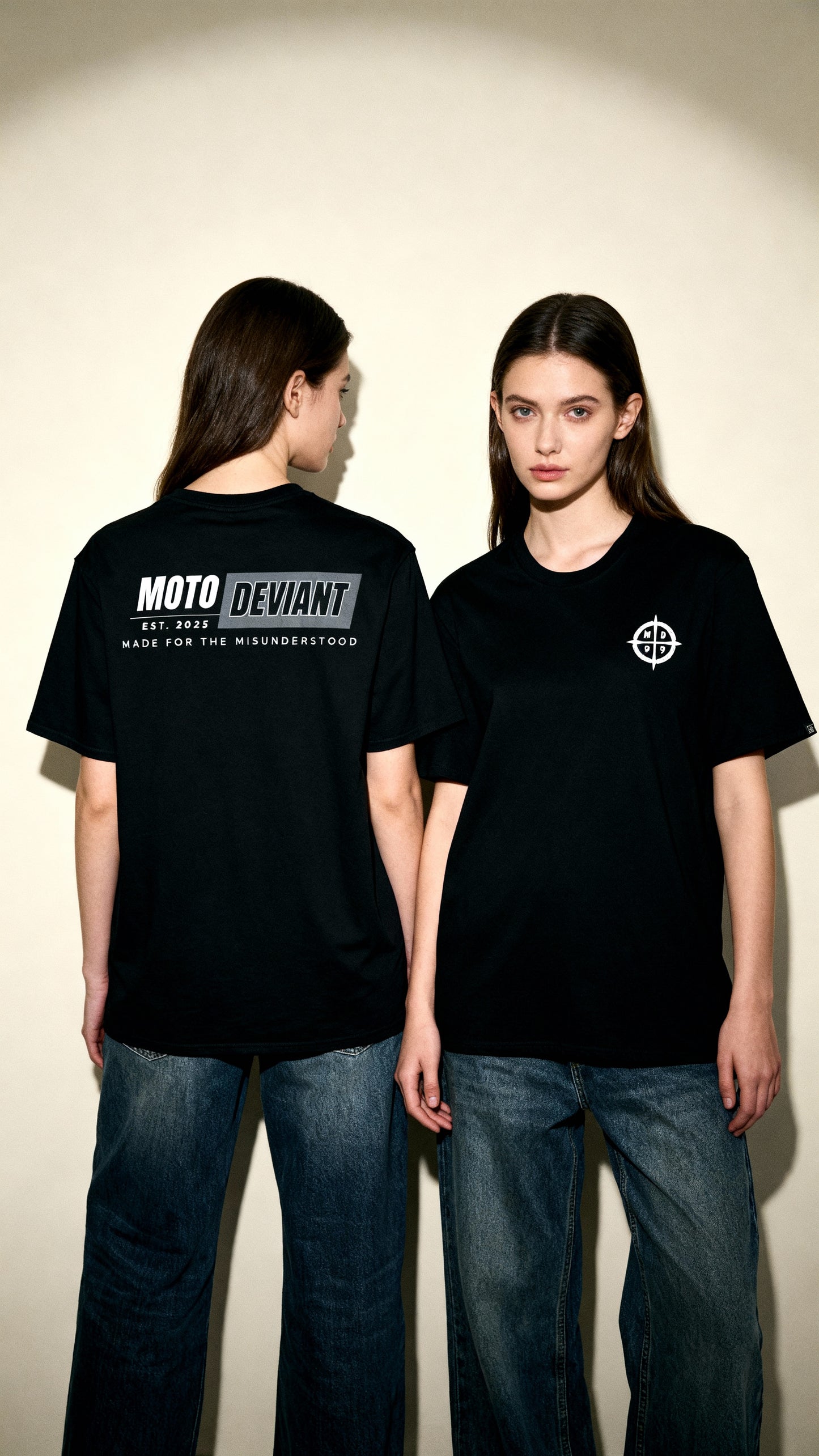 Moto Deviant I T-Shirt - Stealth Edition