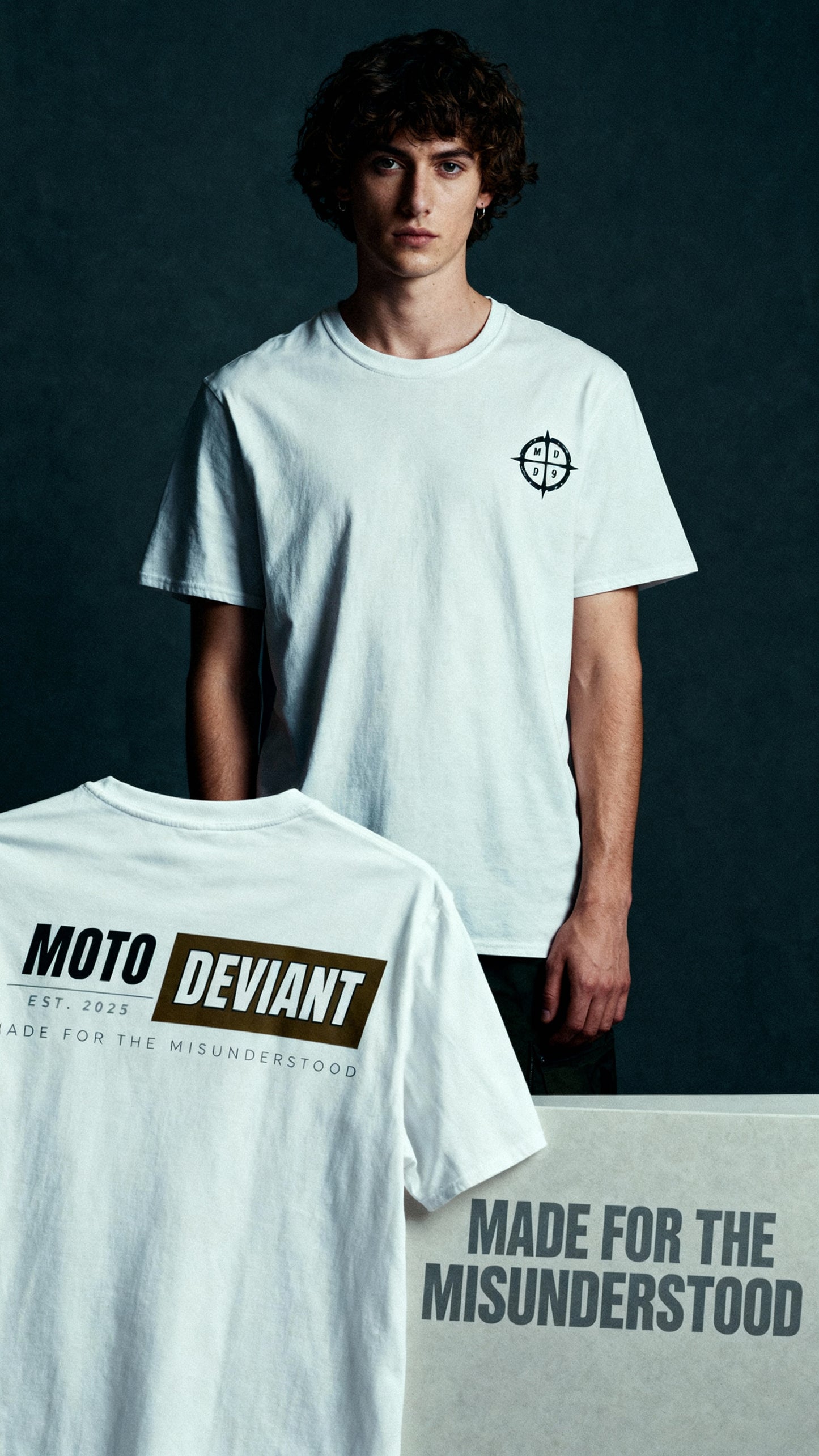Moto Deviant I T-Shirt - Stealth Edition