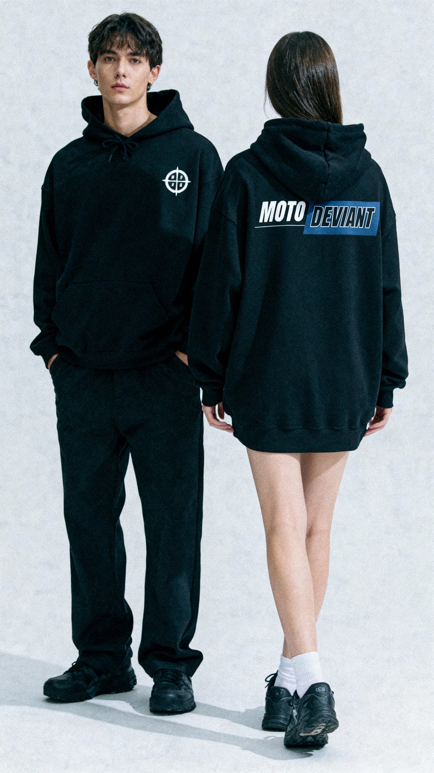 Moto Deviant I Hoodie - Stealth Edition