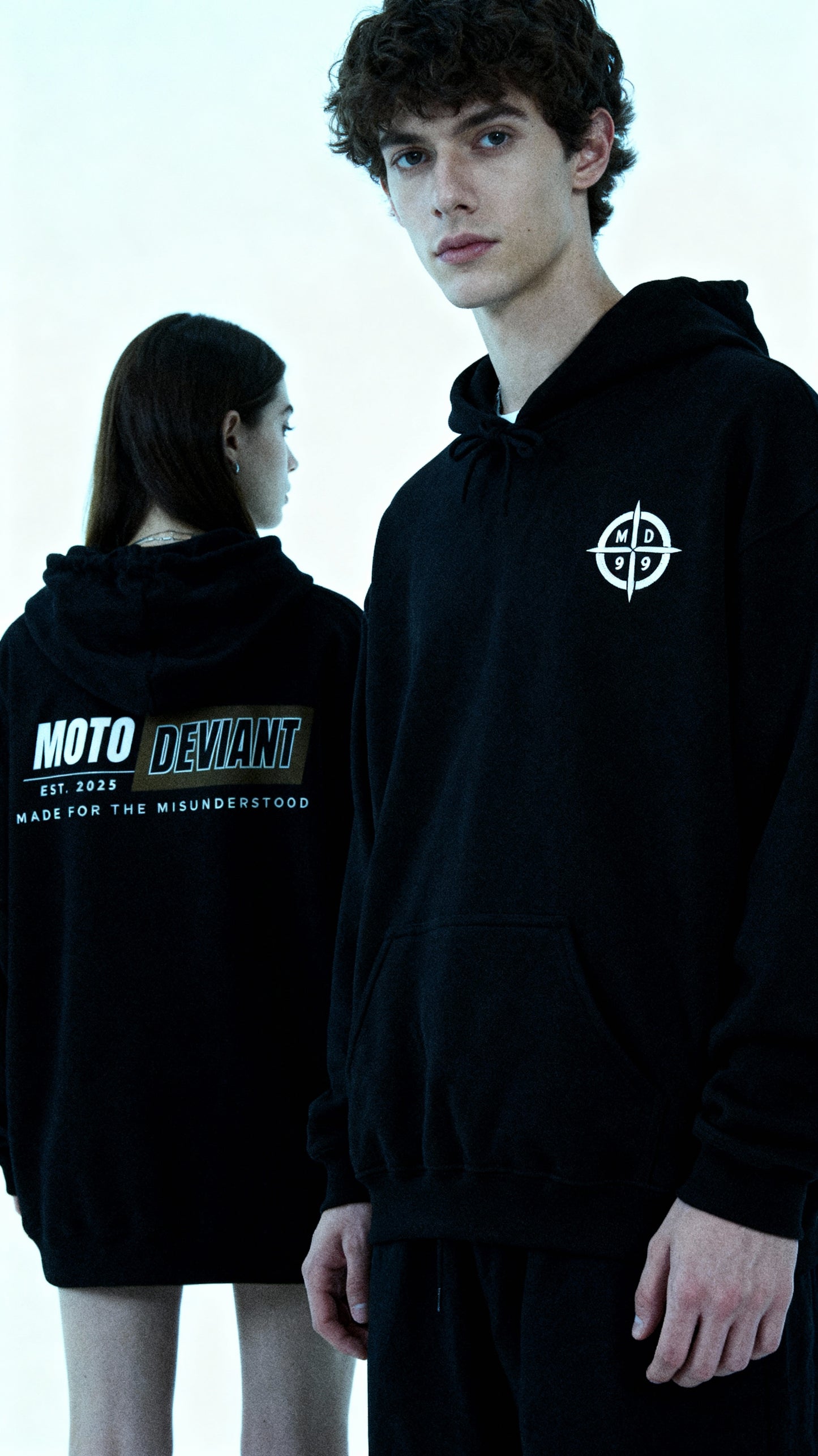 Moto Deviant I Hoodie - Stealth Edition