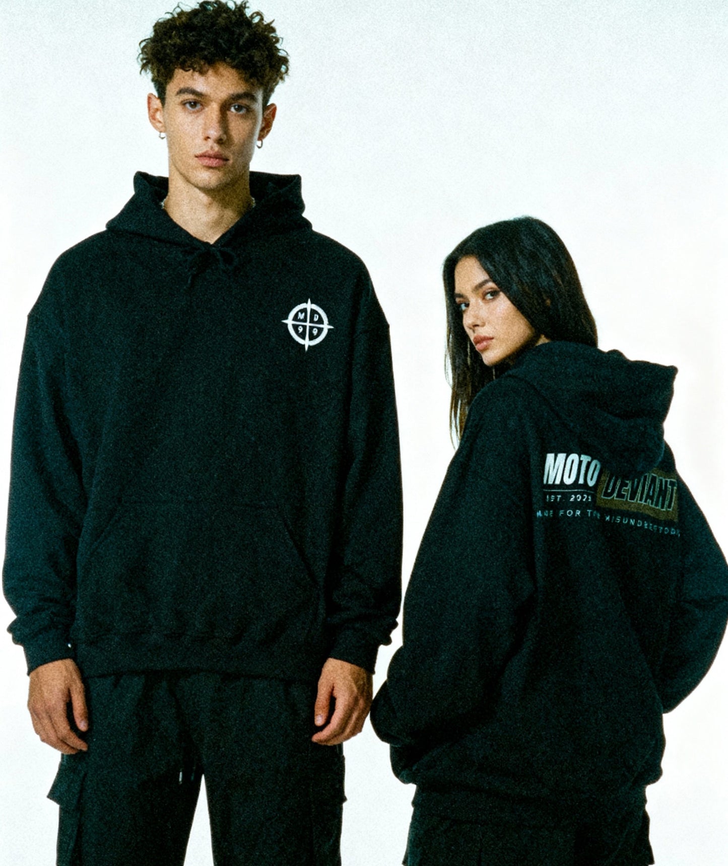 Moto Deviant I Hoodie - Stealth Edition