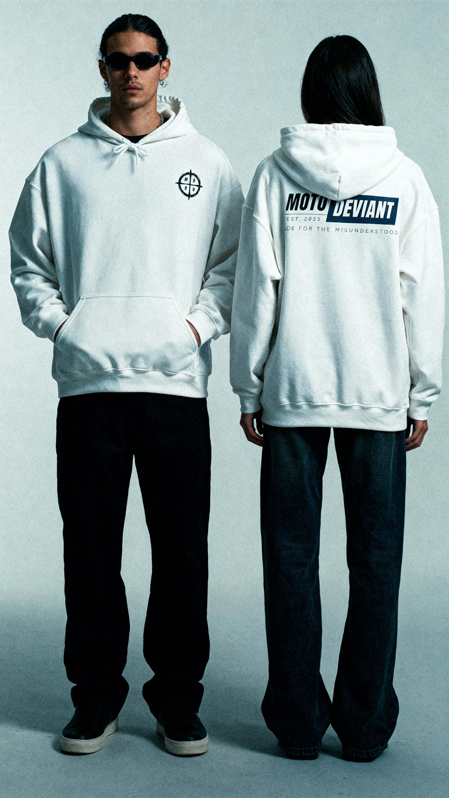 Moto Deviant I Hoodie - Stealth Edition