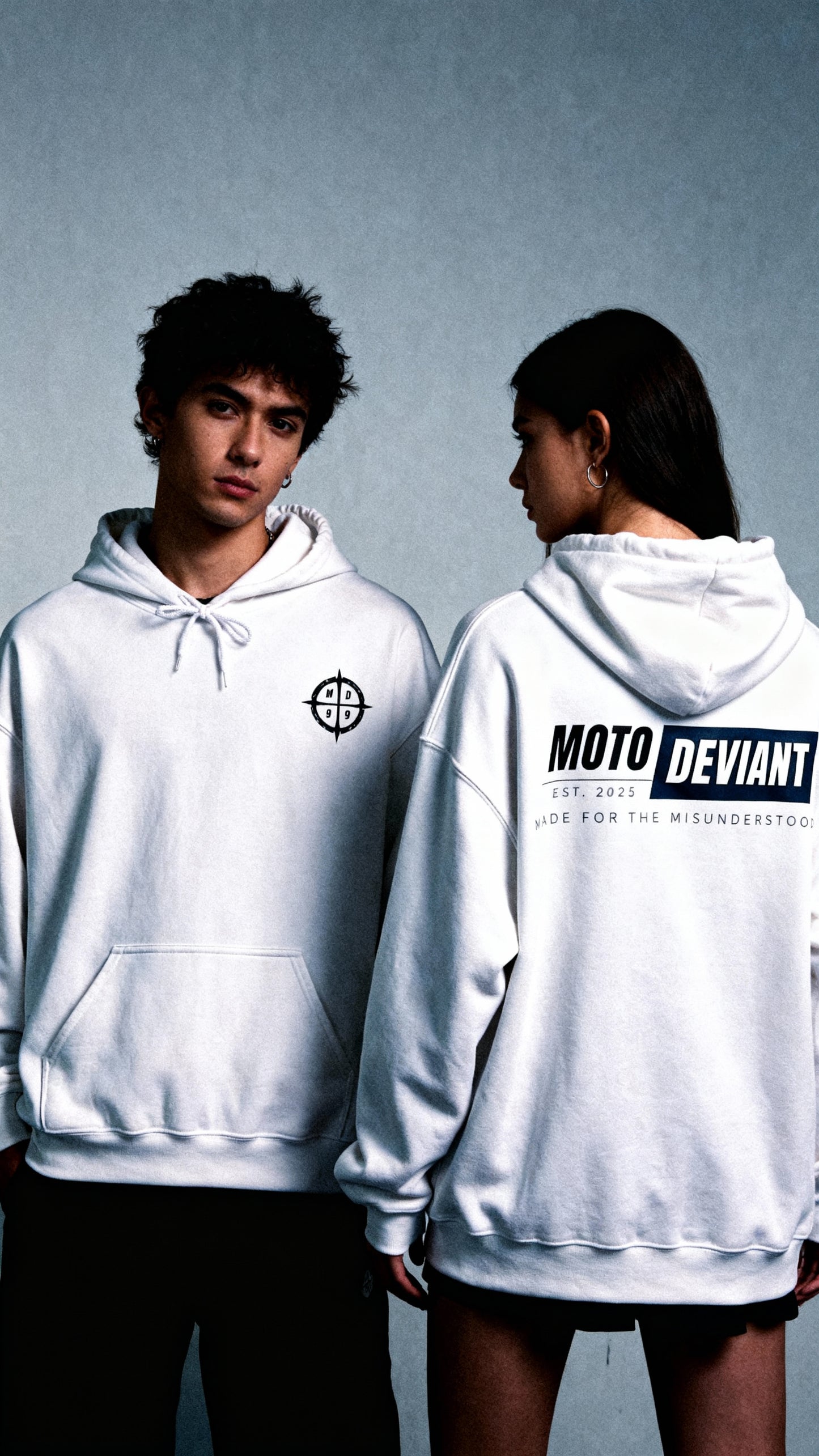 Moto Deviant I Hoodie - Stealth Edition