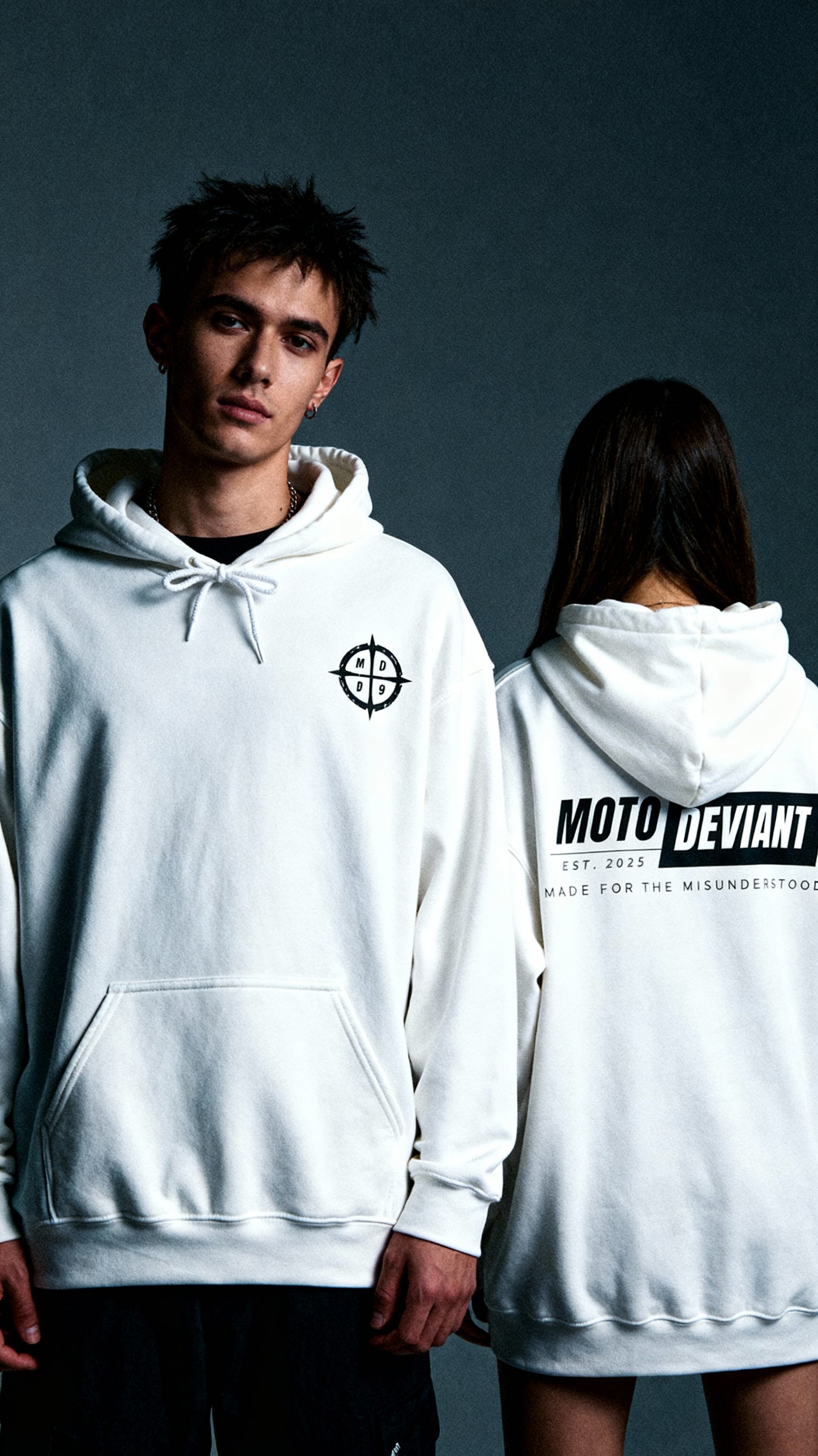 Moto Deviant I Hoodie - Stealth Edition