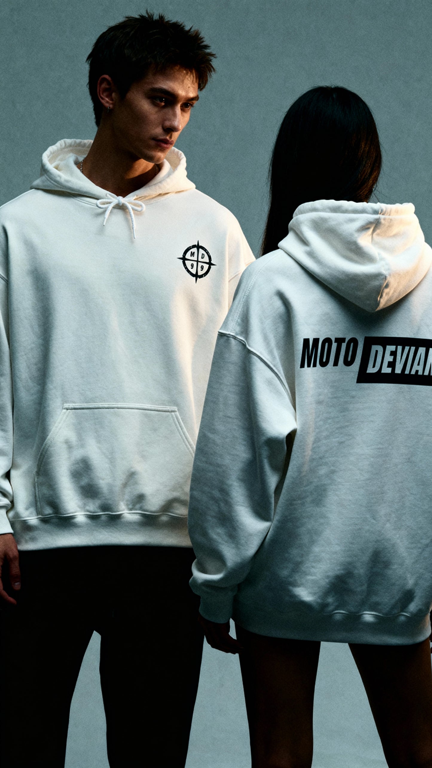 Moto Deviant I Hoodie - Stealth Edition