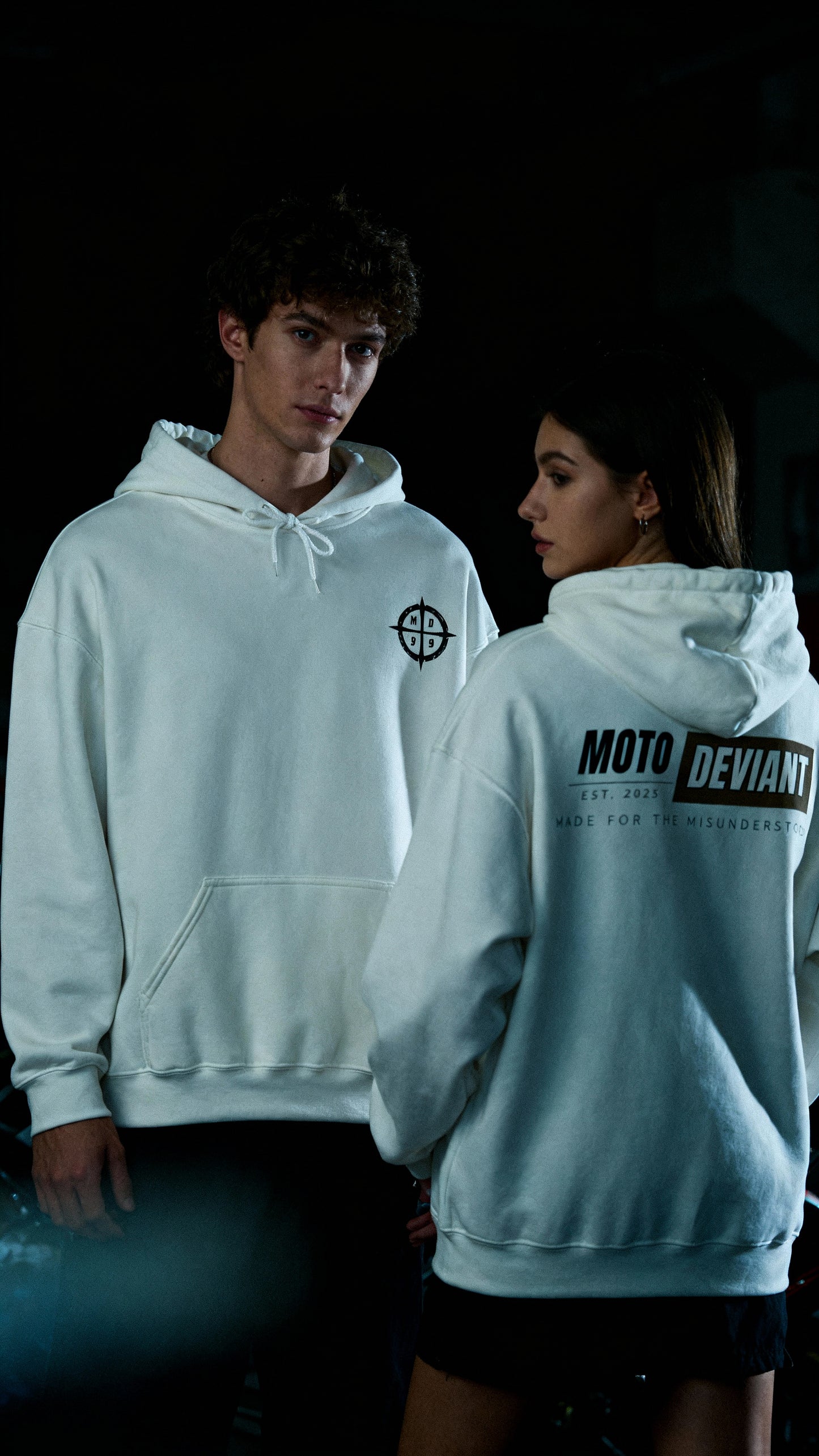 Moto Deviant I Hoodie - Stealth Edition