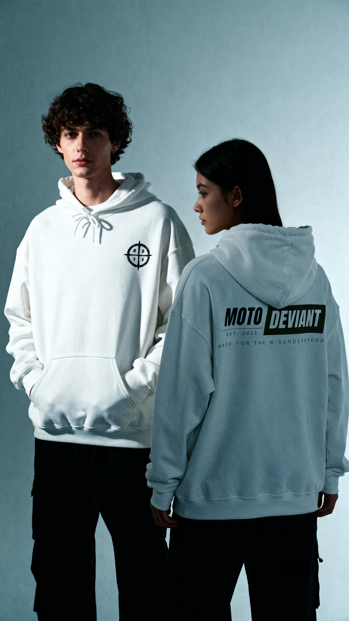 Moto Deviant I Hoodie - Stealth Edition