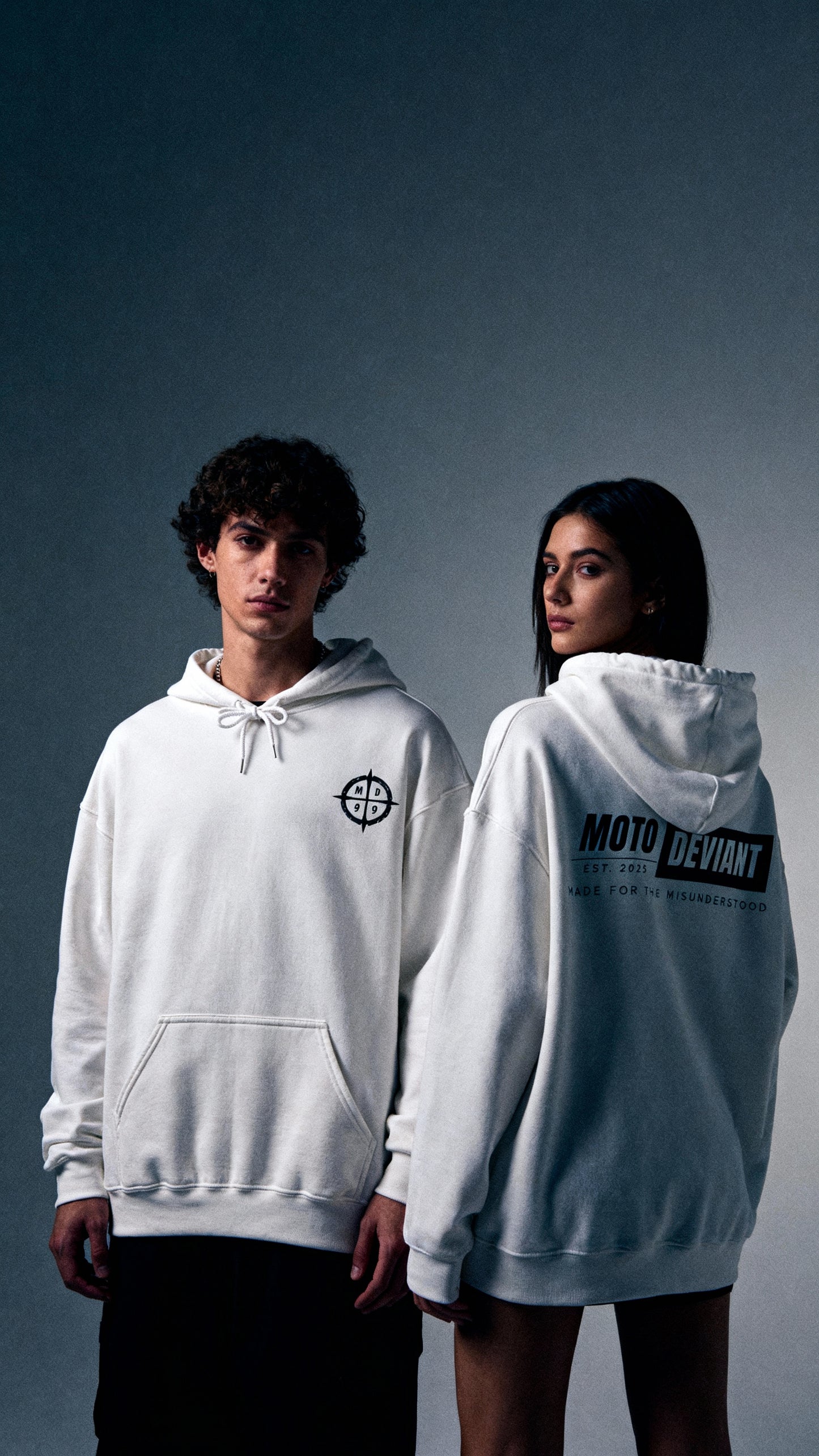 Moto Deviant I Hoodie - Stealth Edition