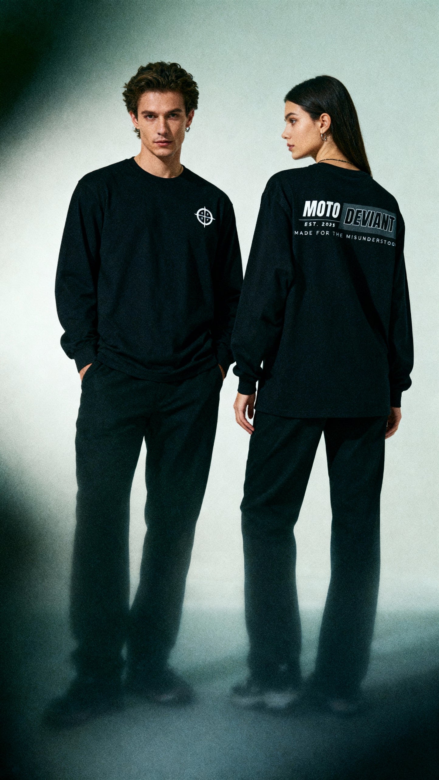 Moto Deviant I Long Sleeve Shirt - Stealth Edition