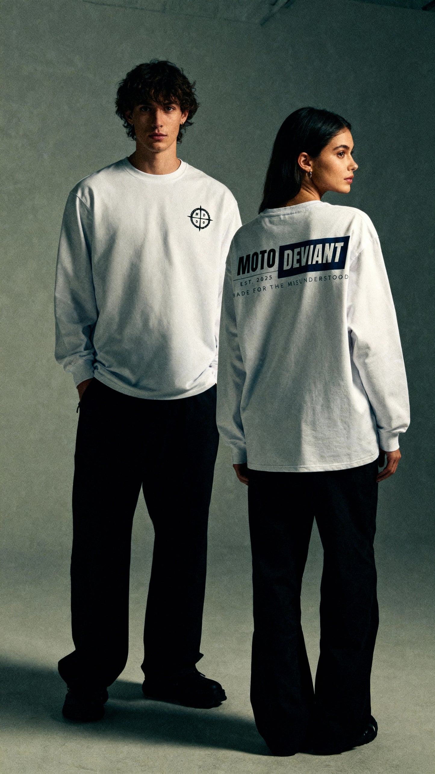 Moto Deviant I Long Sleeve Shirt - Stealth Edition