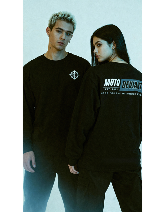 Moto Deviant I Long Sleeve Shirt - Stealth Edition