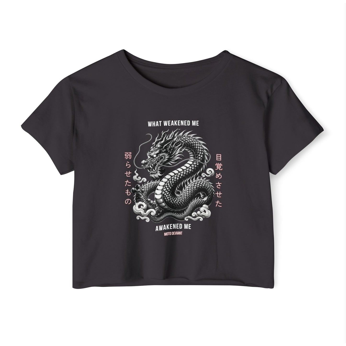 Awaken The Weak Women's Crop Top Shirt