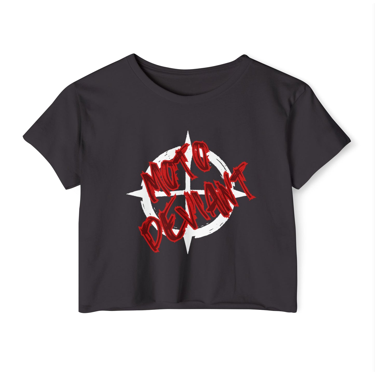 Moto Deviant II Women's Crop Top Shirt