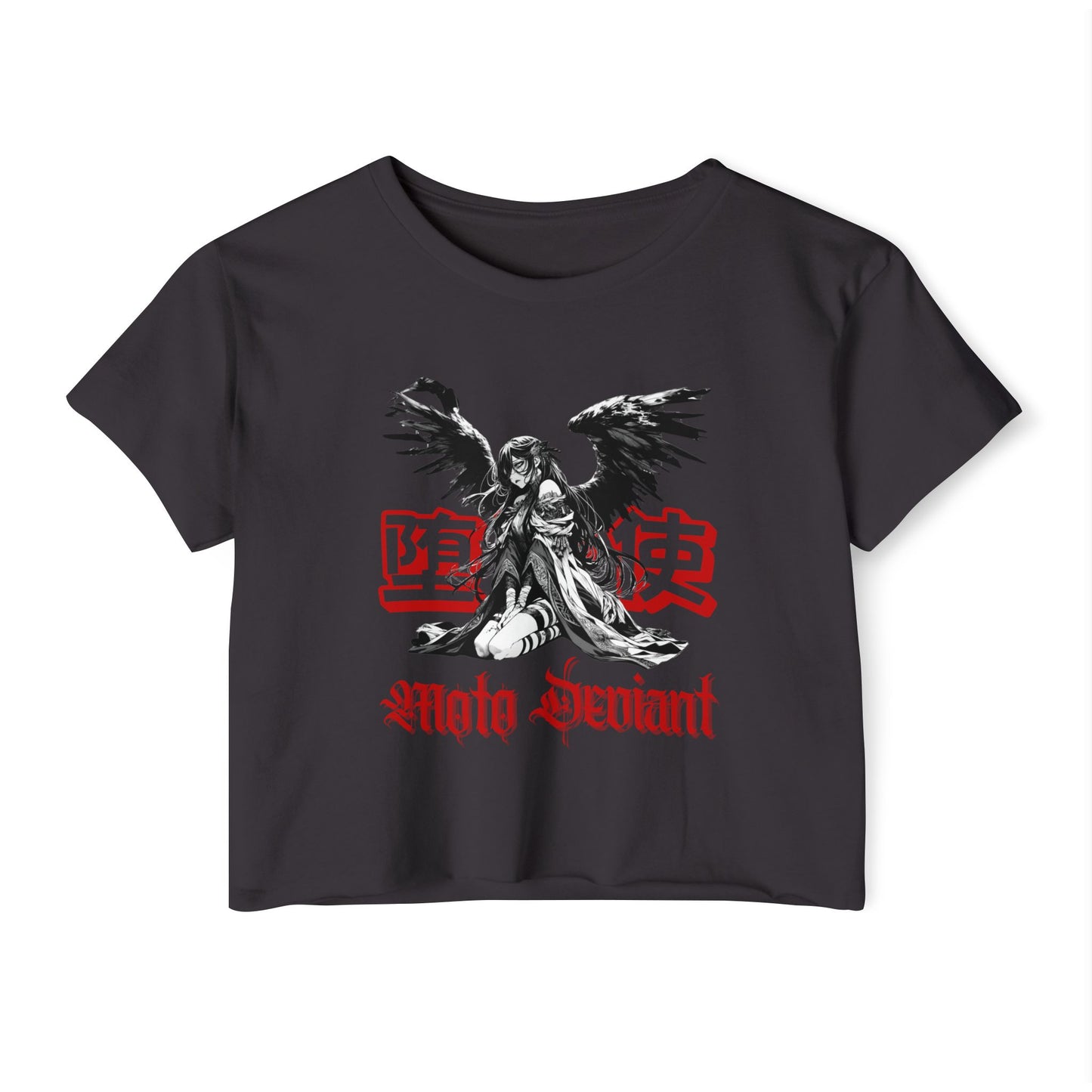 Fallen Angel Women's Cropped Shirt