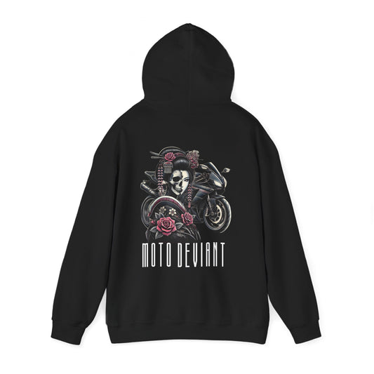 Moto Geisha III Hoodie