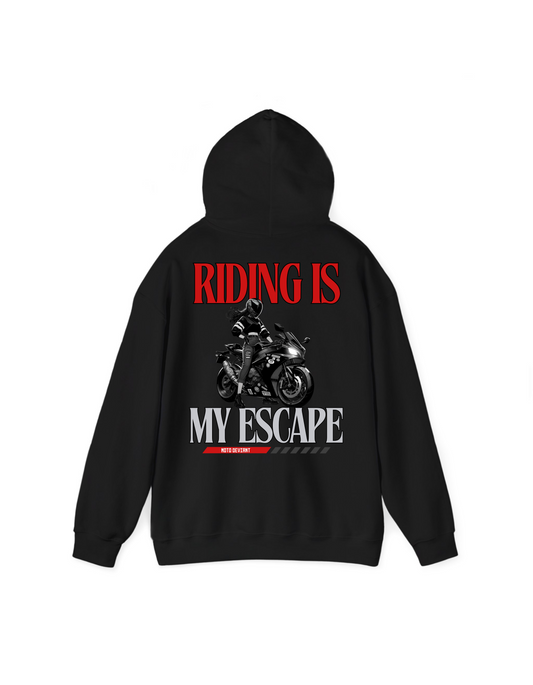Riding Is My Escape Hoodie