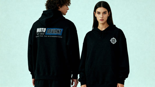 Moto Deviant I Hoodie - Stealth Edition